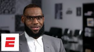 FULL LeBron James exclusive interview On Lakers I Promise School and more  ESPN [upl. by Nayrbo]