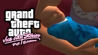 GTA Vice City Stories PC Edition  THERES A REAL BABY IN THIS GRAND THEFT AUTO [upl. by Iggy]