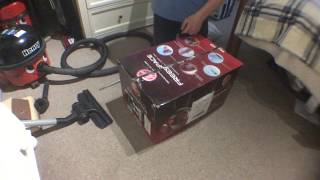 Unboxing a vintage hoover senior 652a vacuum [upl. by Donell977]