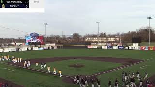 MSJ Baseball vs Wilmington College [upl. by Christophe]