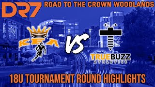 7on7 Football Highlights  True Buzz 18u Eliminates King Football Academy at DR7 Woodlands DR7 7v7 [upl. by Nowd]