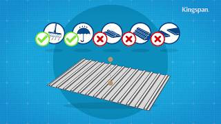 How to install flat or tapered roof insulation over a metal deck [upl. by Normie]