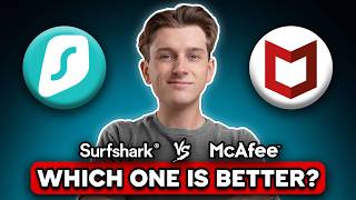 Surfshark vs McAfee Which VPN is Better [upl. by Analem]