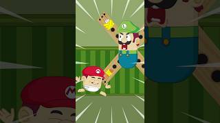 Luigi Is Held Captive by Marios Son funnycartoon memeanimation luigi babymasti [upl. by Lodie]