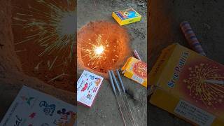 Different types of Diwali Crackers Testing in Hole 🤬🤯 fireart [upl. by Ingelbert]