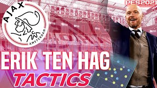 PES 2021  Erik Ten Hag Ajax Tactics  Dominate Possession [upl. by Benco]