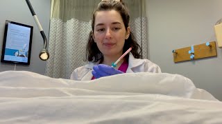 ASMR Seeing The GynecologistIUD Insertion Mirena IUD Real Medical Office Soft Spoken [upl. by Chandler]