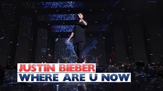 Justin Bieber  Where Are You Now Jingle Bell Ball 2015 [upl. by Ainehs]