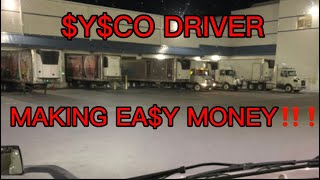 EASY DAY FOR A SYSCO DRIVER‼️‼️ [upl. by Enitsua]