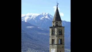 Campane di Monte Nevoso Originale con Testo  luciano tajoli con il coro idica di clusone [upl. by Arayk226]