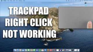 How To Fix Right Click Trackpad not Working on MacBook [upl. by Prowel107]