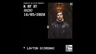 Charlotte de Witte presents KNTXT Layton Giordani 13052020 [upl. by Hanah343]