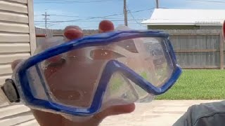 Supertrip Snorkel Mask Adult Swimming Goggles with Nose Cover for Men Women Youth Review [upl. by Aime]