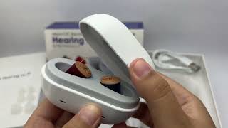 Unboxing The Hearing Co Micro CIC Rechargeable Hearing Aids [upl. by Anaeel488]