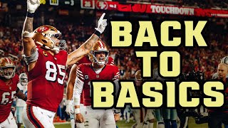 49ers Brock Purdy get back to basics to stave off Cowboys [upl. by Ahsinnek515]