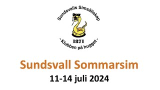 Sundsvall Sommarsim 2024  Pass 4 [upl. by Anitsuj]