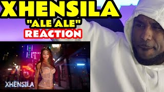 XHENSILA  ALE ALE  REACTION 🇺🇸🇦🇱 [upl. by Ybbob]