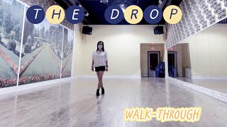 THE DROP Line Dance WALKTHROUGH [upl. by Selene551]