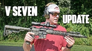 V Seven Ultra Light AR15 Build 1000 Rounds Fired [upl. by Trutko]