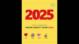 2025 Yearly Horoscope  Personalized Astrology amp Horoscope freeastroconsultation 2025 horoscope [upl. by Ecinereb443]