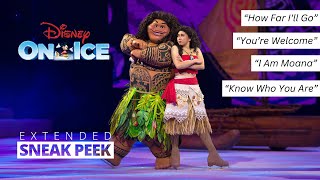 How Far Ill Go  Youre Welcome  I Am Moana  Disneys Moana Live  Disney On Ice full performance [upl. by Elokkin726]