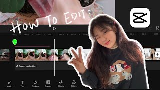 ☁️ how to edit aesthetic videos on capcut 🌻 mobile tablet friendly [upl. by Dannie]