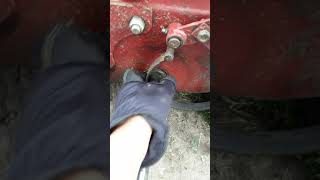 Changing brake band on ferris mower [upl. by Massingill]