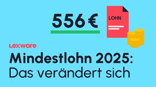 Mindestlohn 2025 Verdienstgrenzen für Mini und Midijobs erklärt [upl. by Jillian]