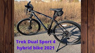 New Trek Dual Sport 4 hybrid bicycle 2021 [upl. by Penman]