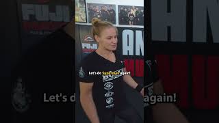 Valentina teaches Nina Drama the Superman punch LOL shorts ufc mma [upl. by Proudfoot]