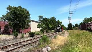 SmallRailroadSunday the Operation Lifesaver Special Rolls through Englishtown NJ [upl. by Figone284]