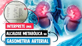 GASOMETRIA ARTERIAL de uma ALCALOSE METABÓLICA │ Medicina Resumida [upl. by Alyad]