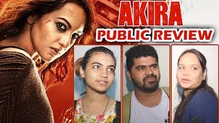 AKIRA Movie  PUBLIC REVIEW  Sonakshi Sinha [upl. by Ordnael]