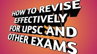 how to revise effectivelyrevision technique  upsc notes preparation [upl. by Ahsikram]