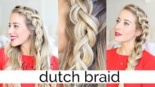 How To Dutch Braid  EASY  Twist Me Pretty [upl. by Haissem]