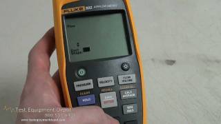 Fluke 922 Airflow MeterMicromanometer [upl. by Billat317]