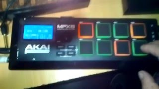 AKAI MPX8 Demo [upl. by Sedinoel442]