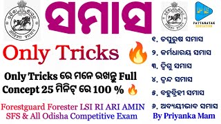 Odia Grammar Samasa Concept Class by PATTANAYAKEDUCATION  Samasa Tricks Class by Priyanka Mam [upl. by Yks]