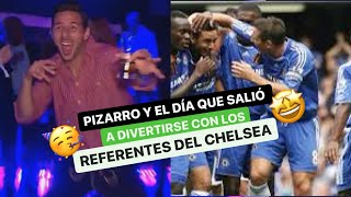 🚨 CLAUDIO PIZARRO y el día que tuvo que salir a DIVERTIRSE 🍻 con los REFERENTES del CHELSEA 😜 [upl. by Zetroc]