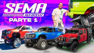 ¡CAMIONETAS Y OFF ROADS EXTREMOS  SEMA 2023 pt1  JUCA [upl. by Benedick]