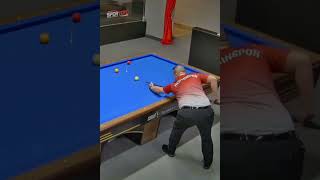 Artistic Billiards Best Shots HALİM DORUK 2024 ANKARA  shorts billiards 당구 [upl. by Arateehc]