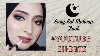 Easy 🌙✨Eid Makeup 2021ShortsShort  Makeup creators [upl. by Cerell]