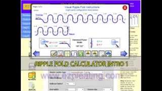 Ripplefold Drapery Calculator [upl. by Lezti]