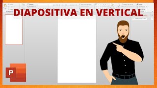 Como Poner diapositiva en Vertical en PowerPoint [upl. by Ocnarfnaig]