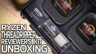 Threadripper 1950X amp 1920X Reviewers Kit Unboxing [upl. by Chrisman]