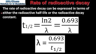 C7 Rate of radioactive decay HL [upl. by Demetrius]