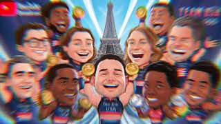 Paris Olympics 2024 US Athletes Set New Records with Gold Silver and Bronze [upl. by Missy]