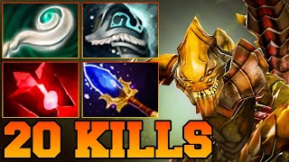 Sand King Dota 2 Offlane New Meta 736 Carry Pro Gameplay Skills Item Build Support [upl. by Meece]