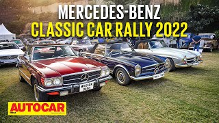 MercedesBenz Classic Car Rally 2022  Star Attraction  Feature  Autocar India [upl. by Hugh165]