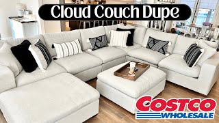 Costco Thomasville Cloud Couch Dupe Review [upl. by Anialed589]